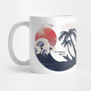 Surfing & Beach Clothing | Tough Day Surfing Mug